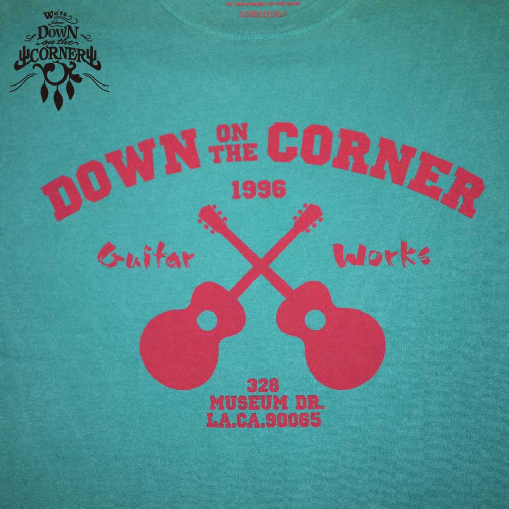 DOWN ON THE CORNER  �����󥪥󥶥����ʡ� S/S TEE "GUITER WORKS" / SEAFORM