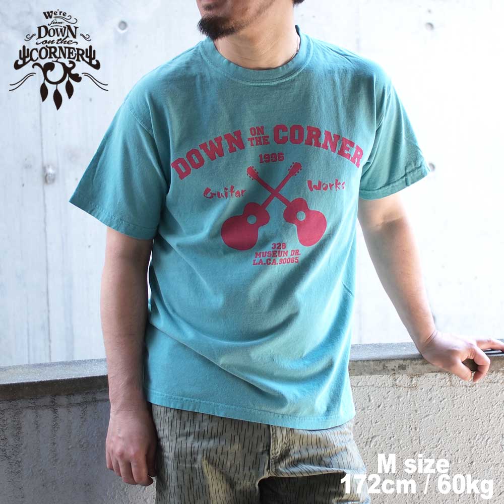 DOWN ON THE CORNER  �����󥪥󥶥����ʡ� S/S TEE "GUITER WORKS" / SEAFORM