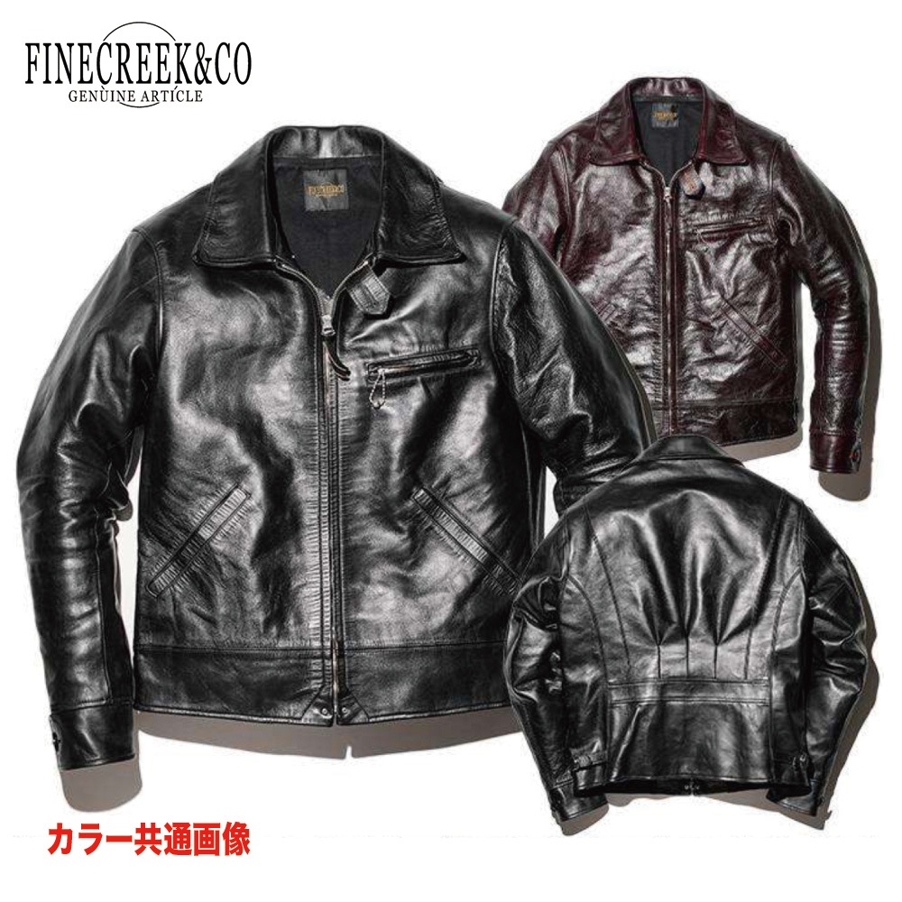 ͽ����2026SS ACJK083 PATRIOT (36-42) / BLACK / FINECREEK LEATHERS&CO