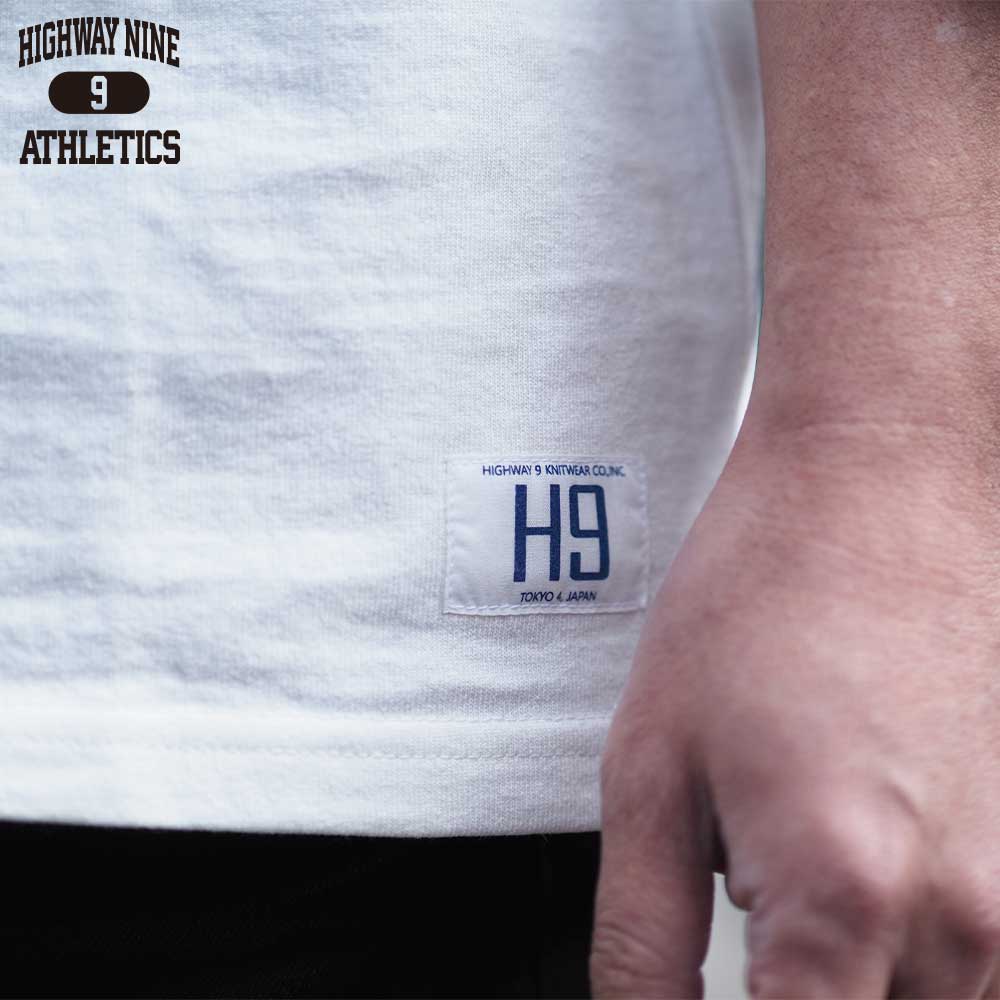 10/-TENJIKU ROUGH FIT FOOT BALL PRINT Tee��CALIFORNIA�� / WHITE / HIGHWAY NINE �ϥ��������ʥ���