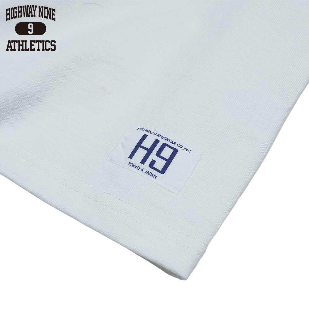 10/-TENJIKU ROUGH FIT FOOT BALL PRINT Tee��CALIFORNIA�� / WHITE / HIGHWAY NINE �ϥ��������ʥ���