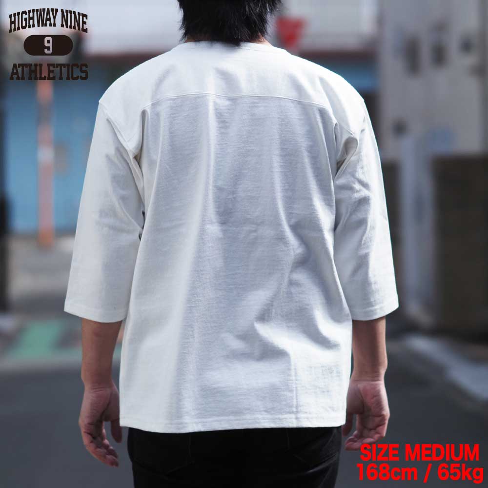 10/-TENJIKU ROUGH FIT FOOT BALL PRINT Tee��CALIFORNIA�� / WHITE / HIGHWAY NINE �ϥ��������ʥ���