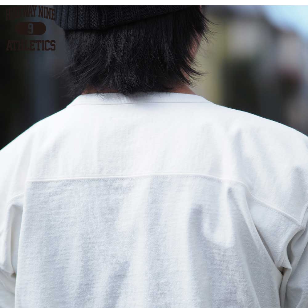 10/-TENJIKU ROUGH FIT FOOT BALL PRINT Tee��CALIFORNIA�� / WHITE / HIGHWAY NINE �ϥ��������ʥ���