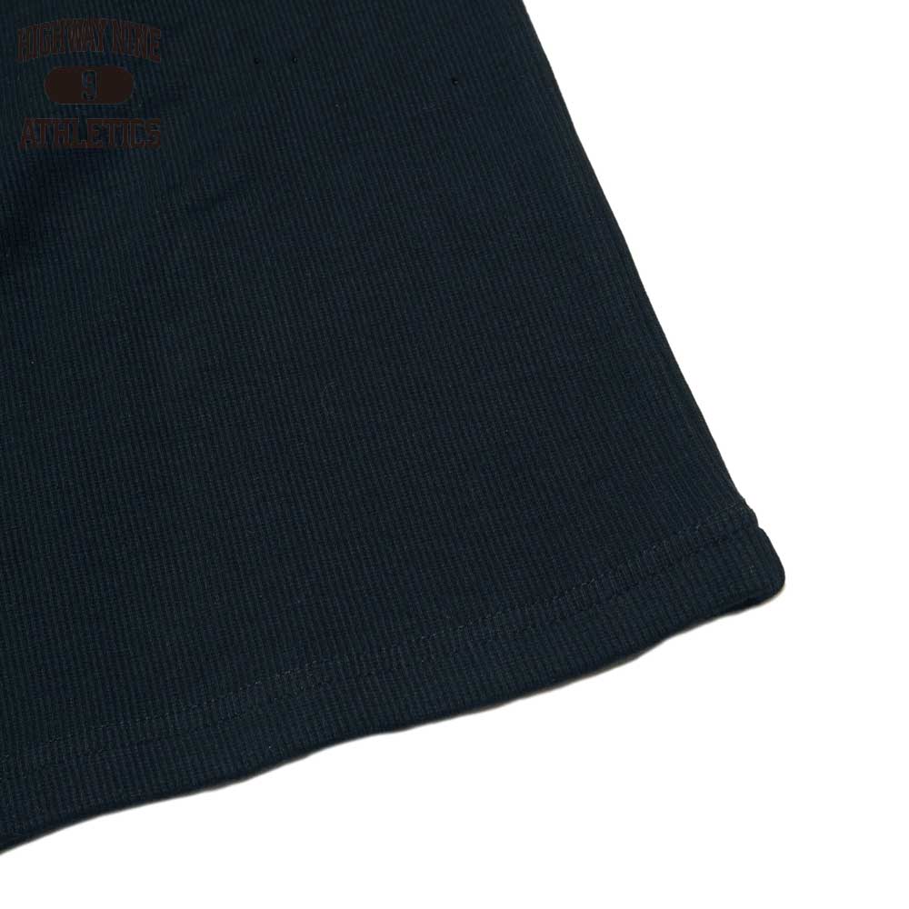 C-NECK RIB L/S Tee  / BLACK / HIGHWAY NINE �ϥ��������ʥ���