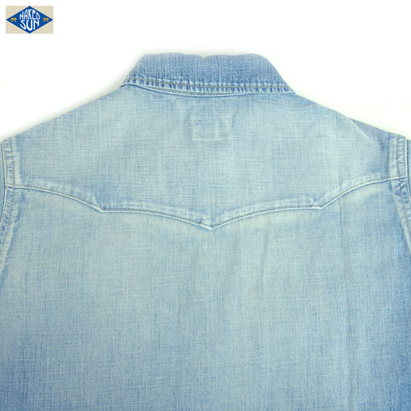 NAKED SUN / 27MW WESTERN DENIM SHIRTS ( USED-2 )