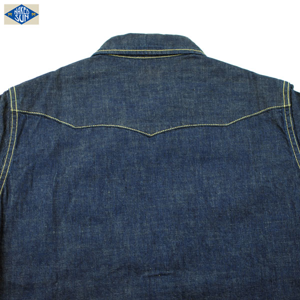 NAKED SUN �ͥ����åɥ��� 27MW DENIM WESTERN SHIRTS