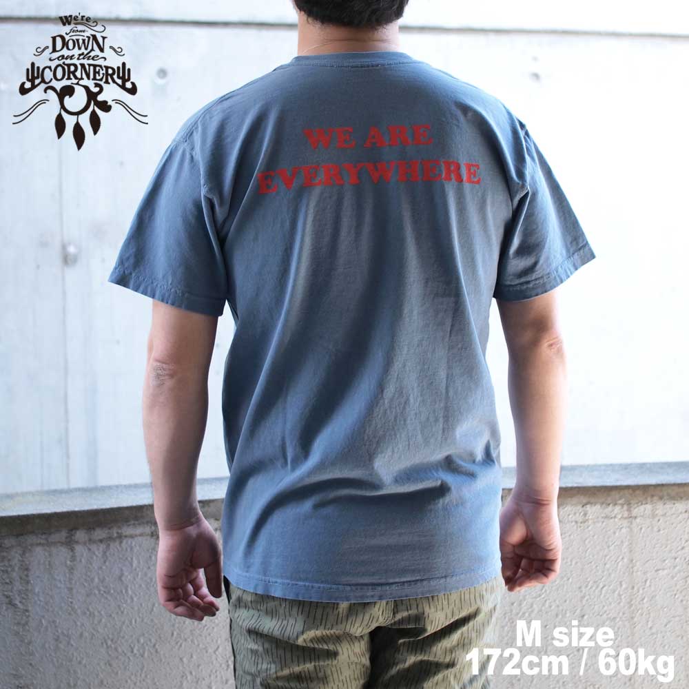 DOWN ON THE CORNER  �����󥪥󥶥����ʡ� S/S TEE "JRYS KIDS" / INDIGO