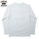 C-NECK RIB L/S Tee  / WHITE / HIGHWAY NINE ϥʥ