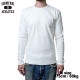 C-NECK RIB L/S Tee  / WHITE / HIGHWAY NINE ϥʥ