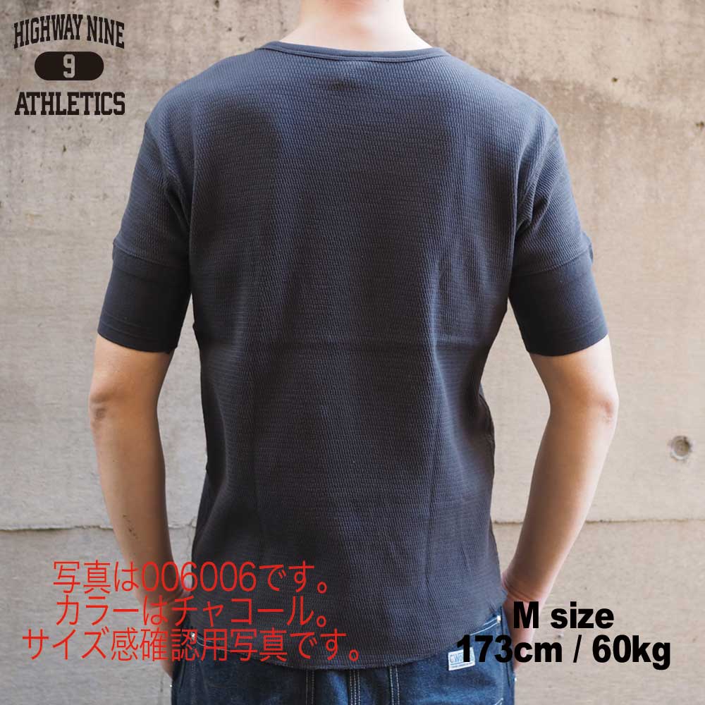 HENRY-NECK �ϥ˥��ॵ���ޥ� S/S Tee  / BLACK / HIGHWAY NINE �ϥ��������ʥ���