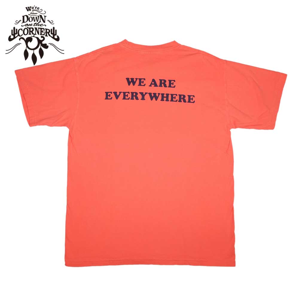 DOWN ON THE CORNER  �����󥪥󥶥����ʡ� S/S TEE "JRYS KIDS" / NEON ORANGE