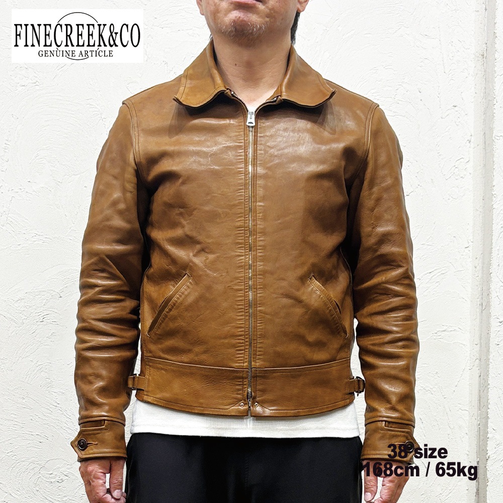 ͽ����2026SS ACJK081 SPECTRE (36-42) / BROWN / FINECREEK LEATHERS&CO