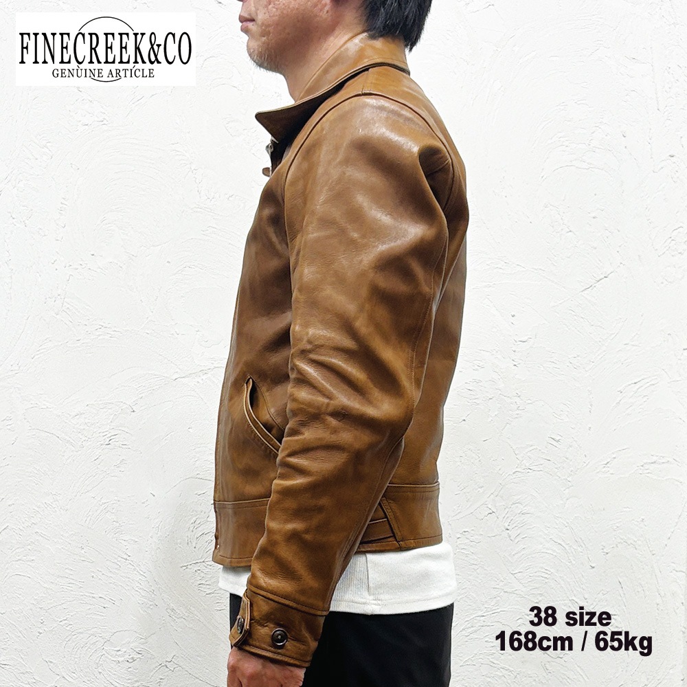 ͽ����2026SS ACJK081 SPECTRE (36-42) / BROWN / FINECREEK LEATHERS&CO