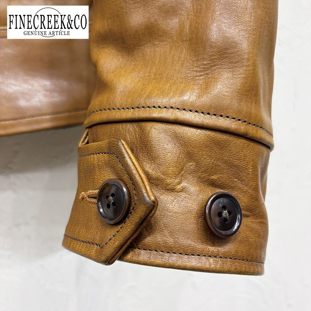 ͽ����2026SS ACJK081 SPECTRE (36-42) / BROWN / FINECREEK LEATHERS&CO