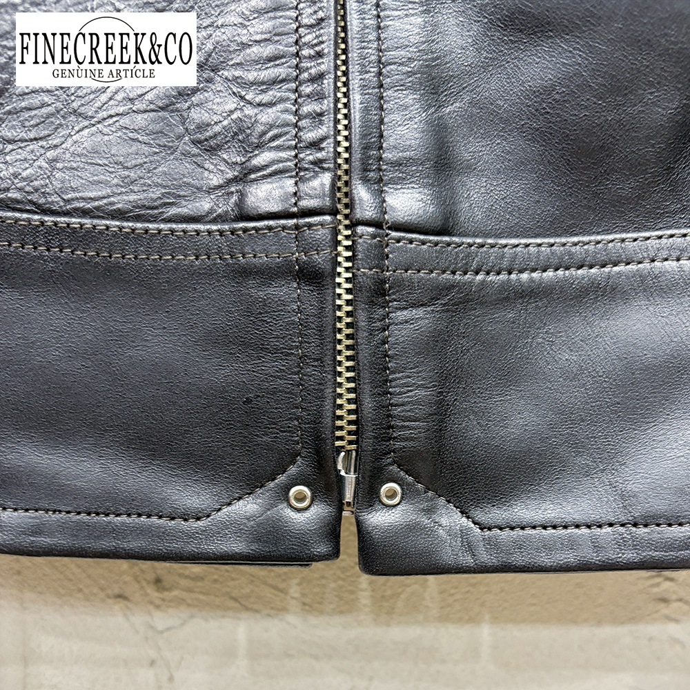 ͽ����2026SS ACJK081 SPECTRE (36-42) / BLACK / FINECREEK LEATHERS&CO