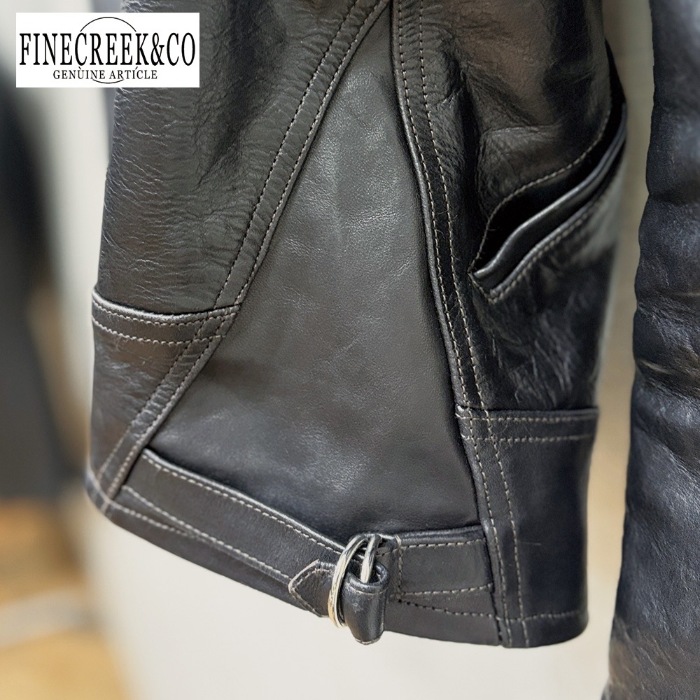 ͽ����2026SS ACJK081 SPECTRE (36-42) / BLACK / FINECREEK LEATHERS&CO