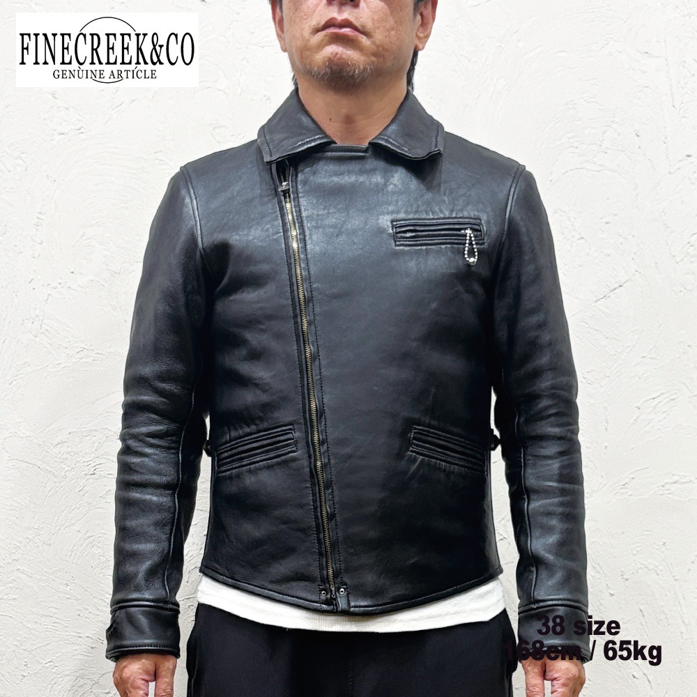 ͽ����2026SS ACJK080 CAVE (36-42) / BLACK / FINECREEK LEATHERS&CO