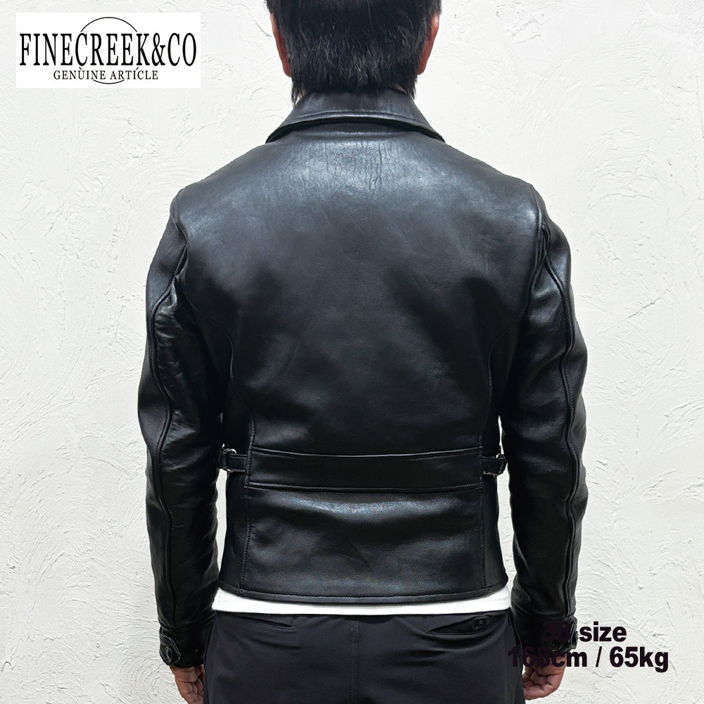 ͽ����2026SS ACJK080 CAVE (36-42) / BLACK / FINECREEK LEATHERS&CO