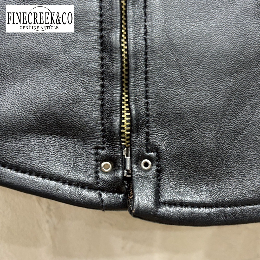 ͽ����2026SS ACJK080 CAVE (36-42) / BLACK / FINECREEK LEATHERS&CO