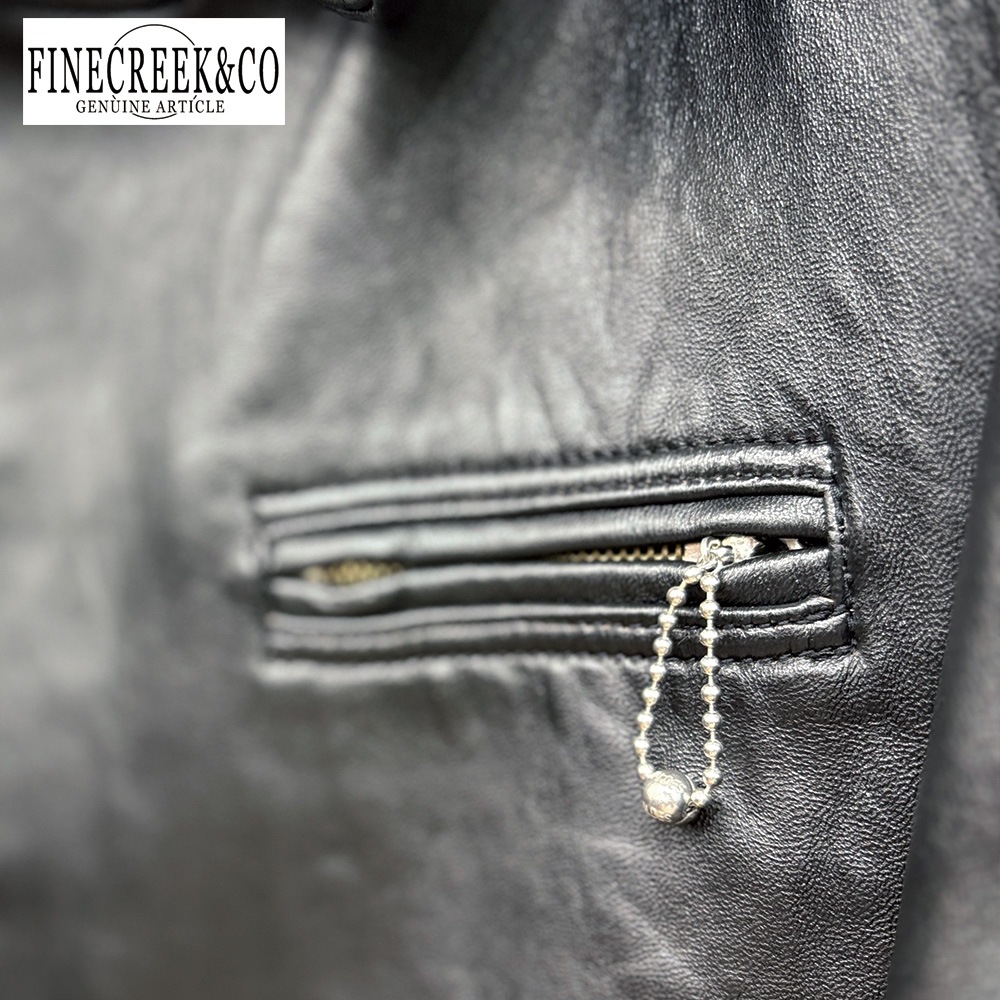 ͽ����2026SS ACJK080 CAVE (36-42) / BLACK / FINECREEK LEATHERS&CO