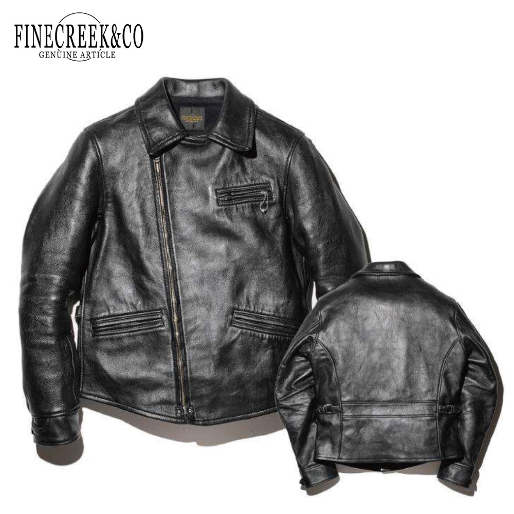 ͽ����2026SS ACJK080 CAVE (36-42) / BLACK / FINECREEK LEATHERS&CO