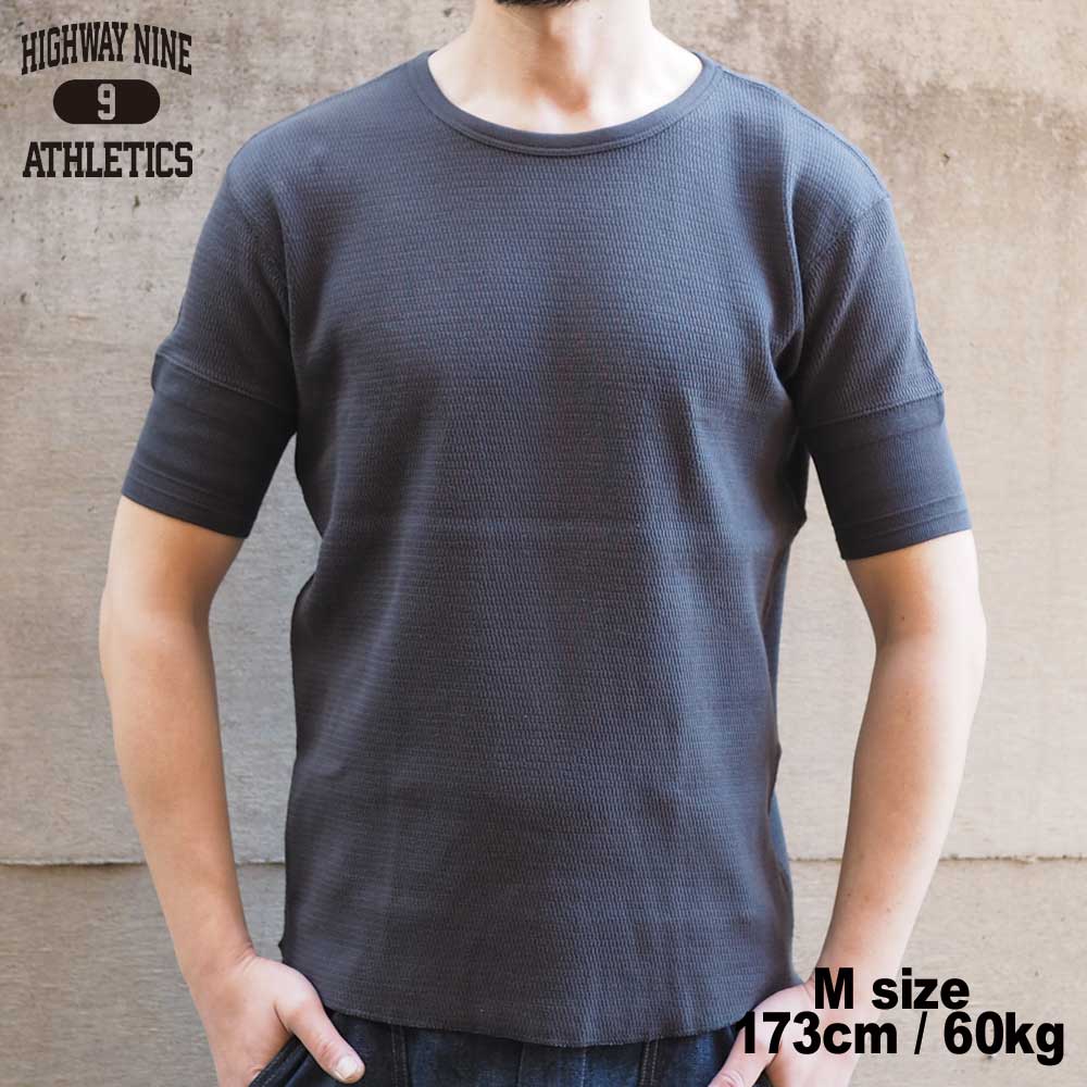 C-NECK �ϥ˥��ॵ���ޥ� S/S Tee  / CHARCOAL / HIGHWAY NINE �ϥ��������ʥ���