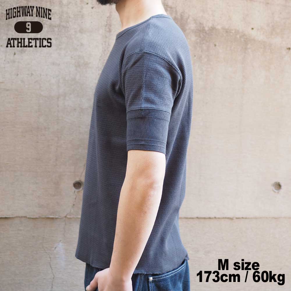 C-NECK �ϥ˥��ॵ���ޥ� S/S Tee  / CHARCOAL / HIGHWAY NINE �ϥ��������ʥ���