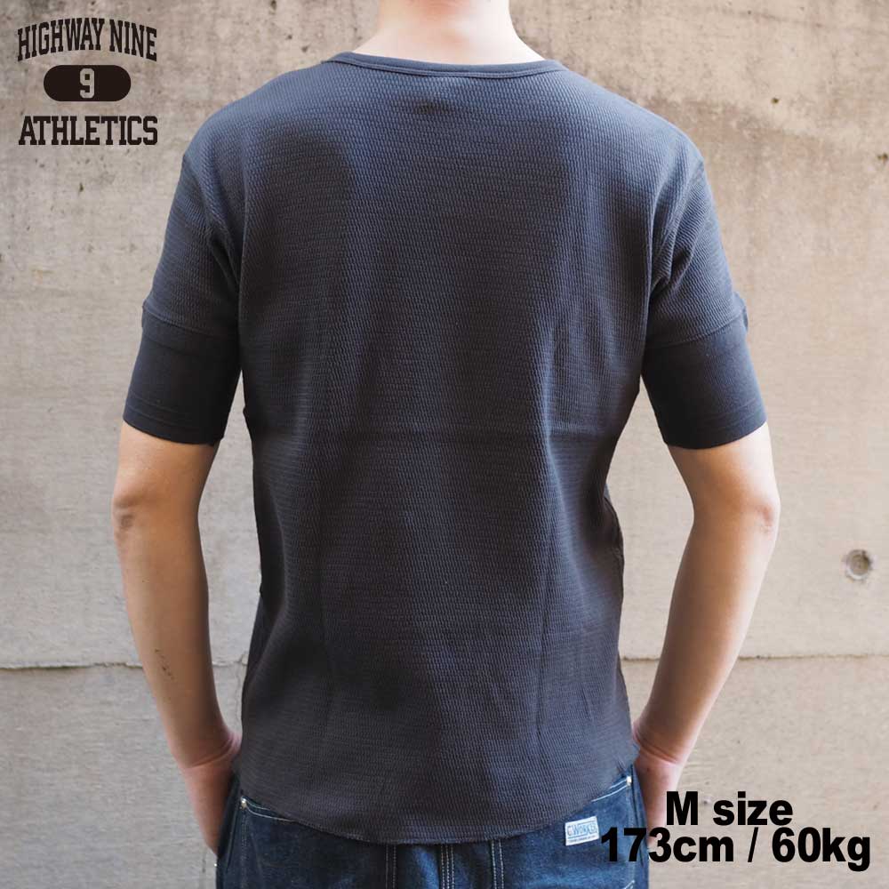 C-NECK �ϥ˥��ॵ���ޥ� S/S Tee  / CHARCOAL / HIGHWAY NINE �ϥ��������ʥ���