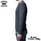 C-NECK RIB L/S Tee  / CHARCOAL / HIGHWAY NINE �ϥ��������ʥ���