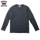 C-NECK RIB L/S Tee  / CHARCOAL / HIGHWAY NINE �ϥ��������ʥ���