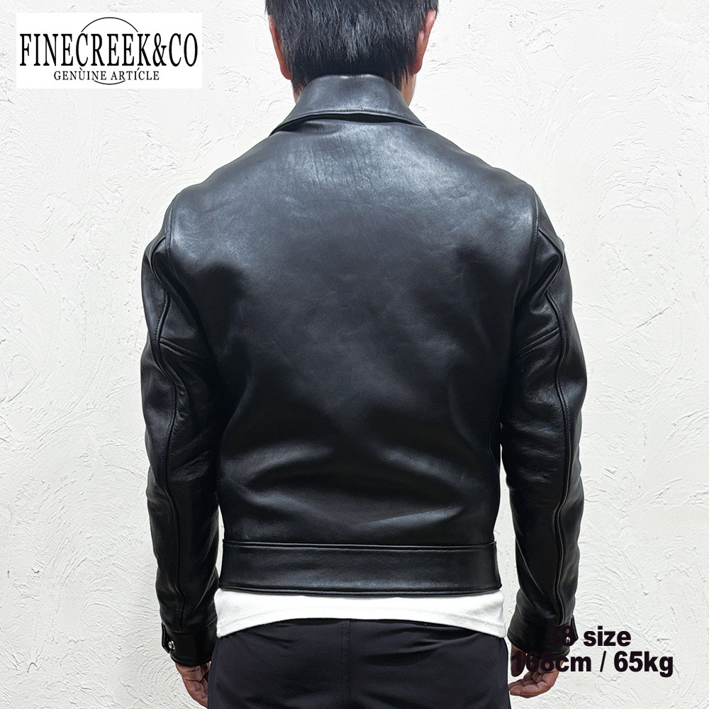 ͽ����2026SS ACJK079 BOLT (36-42) / BLACK / FINECREEK LEATHERS&CO