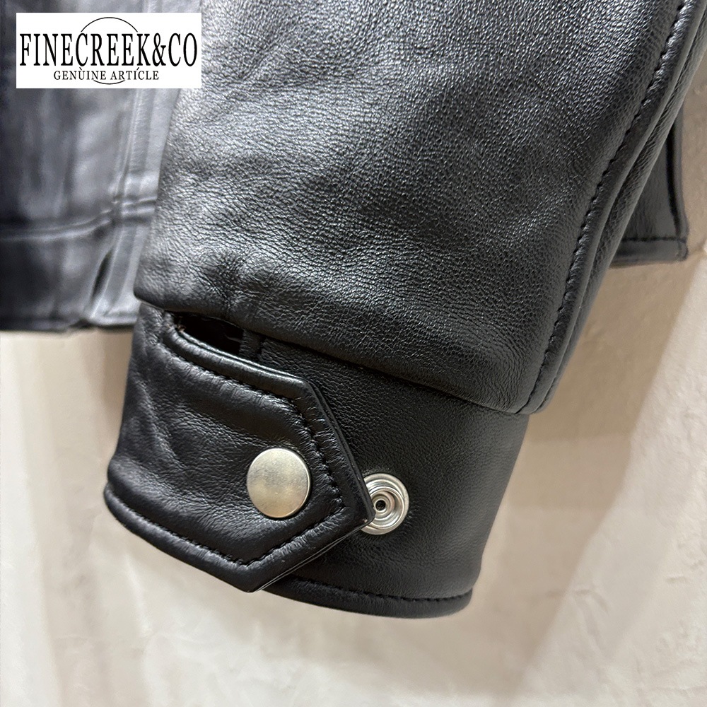 ͽ����2026SS ACJK079 BOLT (36-42) / BLACK / FINECREEK LEATHERS&CO