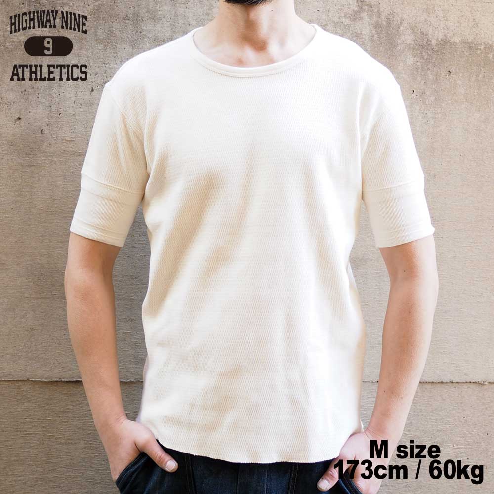 C-NECK �ϥ˥��ॵ���ޥ� S/S Tee  / NATURAL/ HIGHWAY NINE �ϥ��������ʥ���
