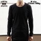 U-NECK RIB L/S Tee  / BLACK / HIGHWAY NINE �ϥ��������ʥ���