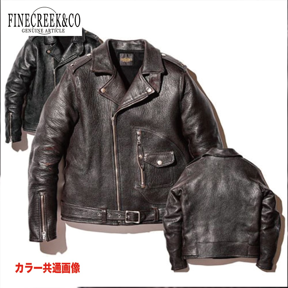 ͽ����2025SS ACJK071 HARRIS(GOAT) (36-42) / BLACK / FINECREEK LEATHERS&CO