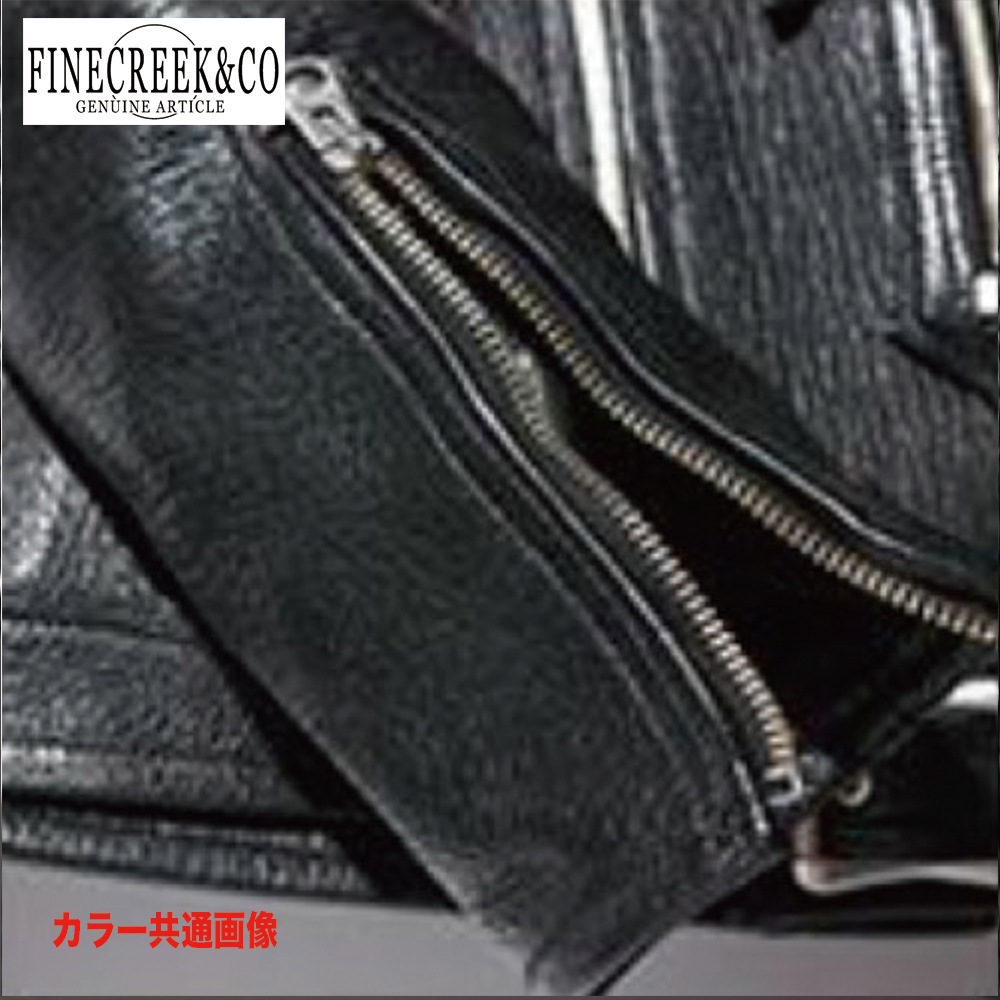 ͽ����2025SS ACJK071 HARRIS(GOAT) (36-42) / BLACK / FINECREEK LEATHERS&CO