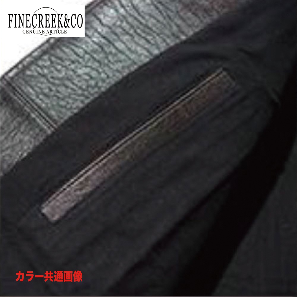 ͽ����2025SS ACJK071 HARRIS(GOAT) (36-42) / BLACK / FINECREEK LEATHERS&CO