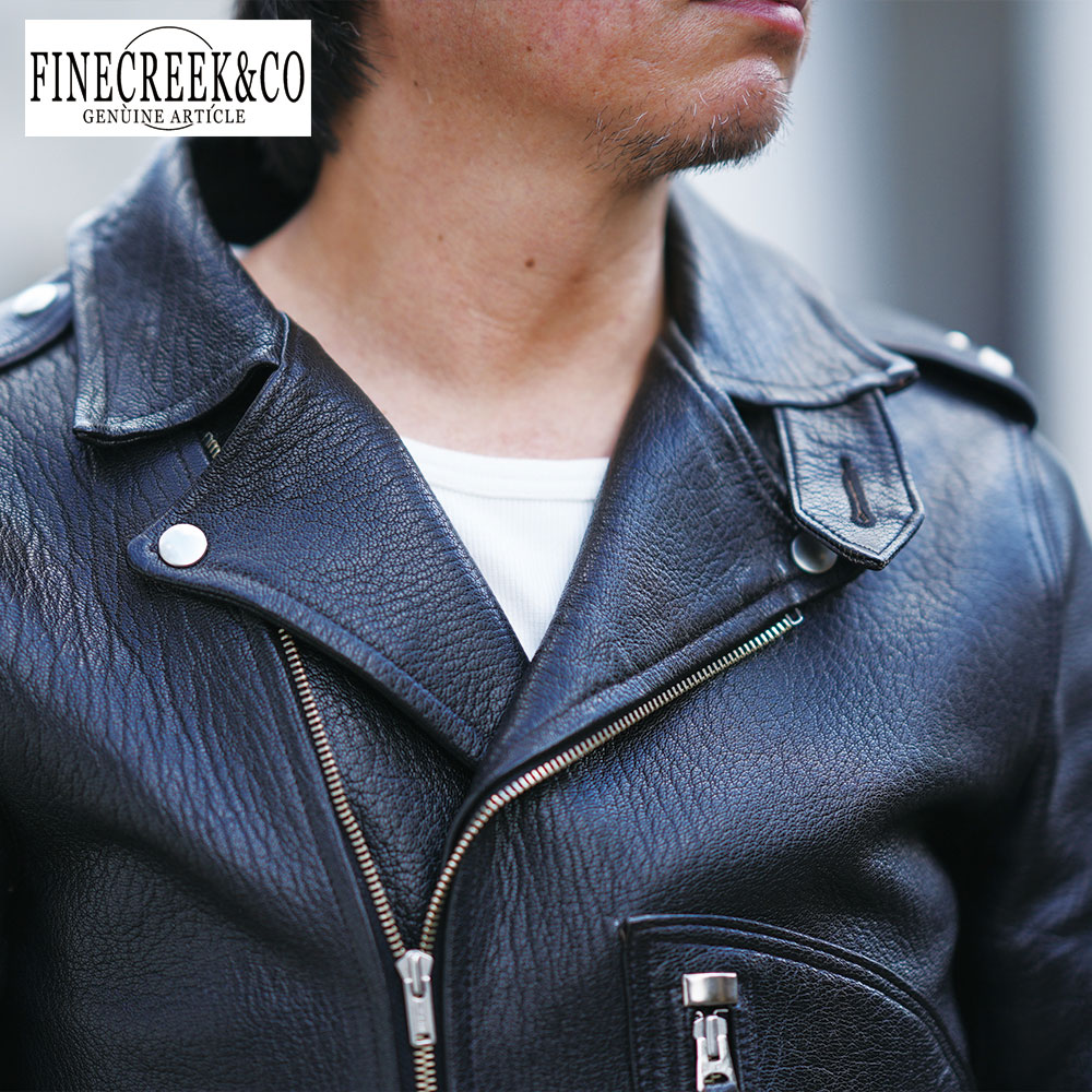 ͽ����2025SS ACJK071 HARRIS(GOAT) (36-42) / BLACK / FINECREEK LEATHERS&CO