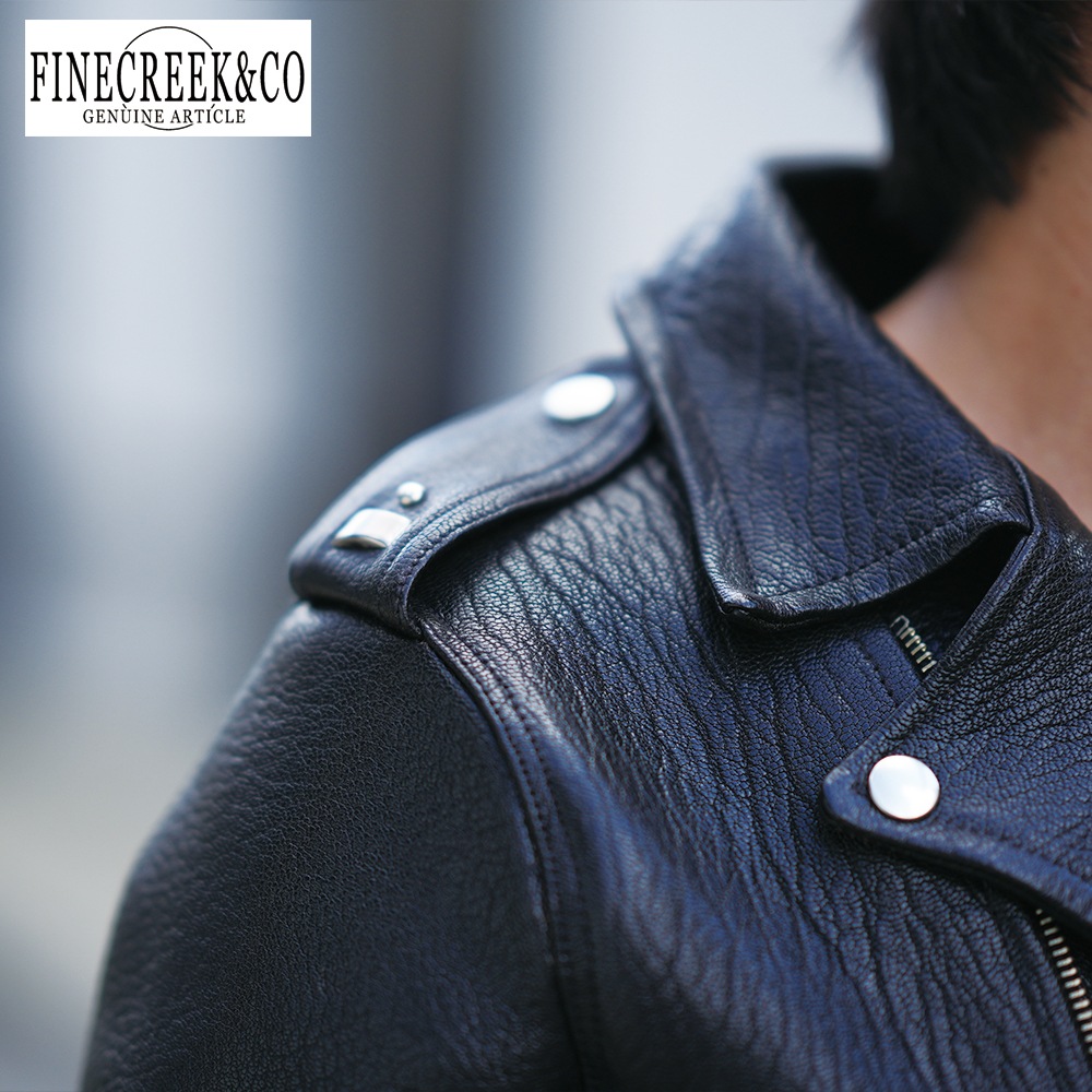 ͽ����2025SS ACJK071 HARRIS(GOAT) (36-42) / BLACK / FINECREEK LEATHERS&CO