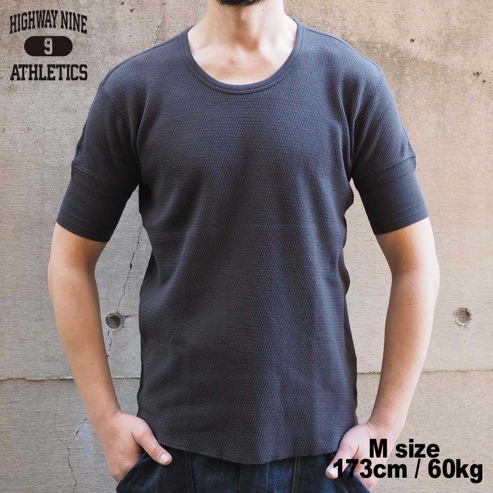 U-NECK �ϥ˥��ॵ���ޥ� S/S Tee  / CHARCOAL / HIGHWAY NINE �ϥ��������ʥ���