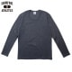 U-NECK RIB L/S Tee  / CHARCOAL / HIGHWAY NINE �ϥ��������ʥ���
