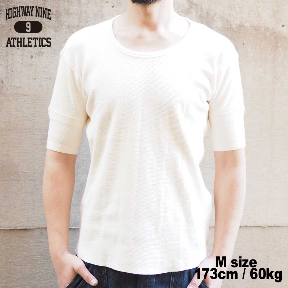 U-NECK �ϥ˥��ॵ���ޥ� S/S Tee  / NATURAL / HIGHWAY NINE �ϥ��������ʥ���