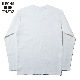 U-NECK RIB L/S Tee  / WHITE / HIGHWAY NINE �ϥ��������ʥ���