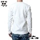 U-NECK RIB L/S Tee  / WHITE / HIGHWAY NINE �ϥ��������ʥ���