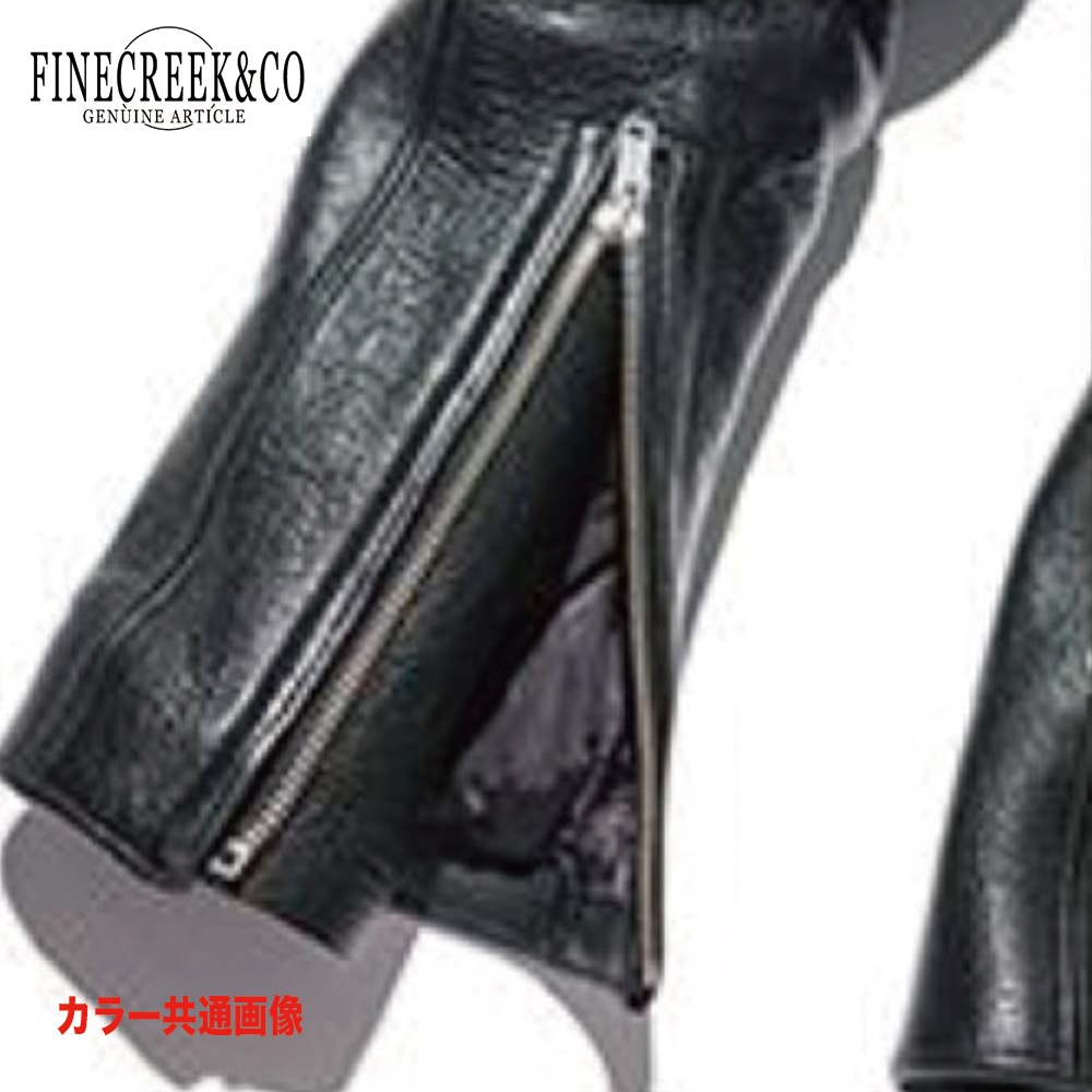 ͽ����2025SS ACJK070 BAD(GOAT) (36-42) / BLACK / FINECREEK LEATHERS&CO