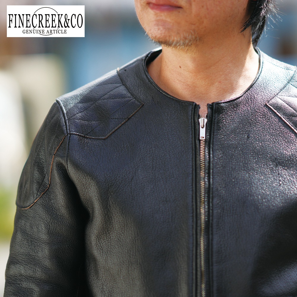 ͽ����2025SS ACJK070 BAD(GOAT) (36-42) / BLACK / FINECREEK LEATHERS&CO