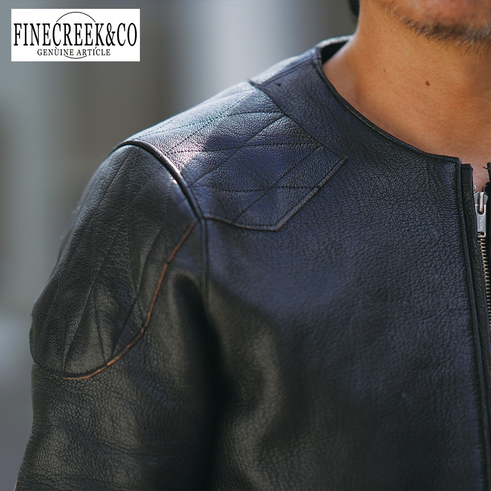 ͽ����2025SS ACJK070 BAD(GOAT) (36-42) / BLACK / FINECREEK LEATHERS&CO