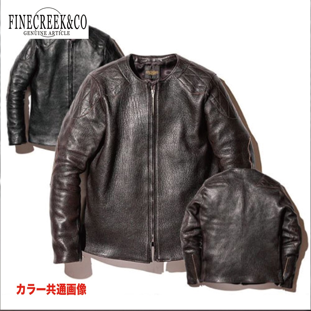 ͽ����2025SS ACJK070 BAD(GOAT) (36-42) / BLACK / FINECREEK LEATHERS&CO