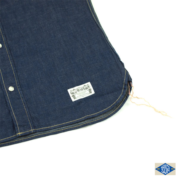 NAKED SUN �ͥ����åɥ��� 27MW DENIM WESTERN SHIRTS