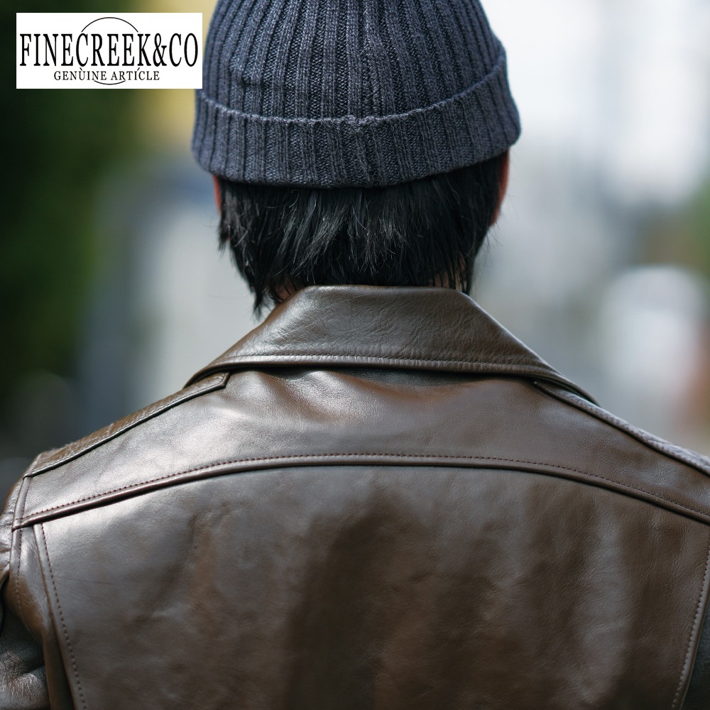 ͽ����2025SS ACJK069 DEADLIFT (36-42) / BROWN / FINECREEK LEATHERS&CO